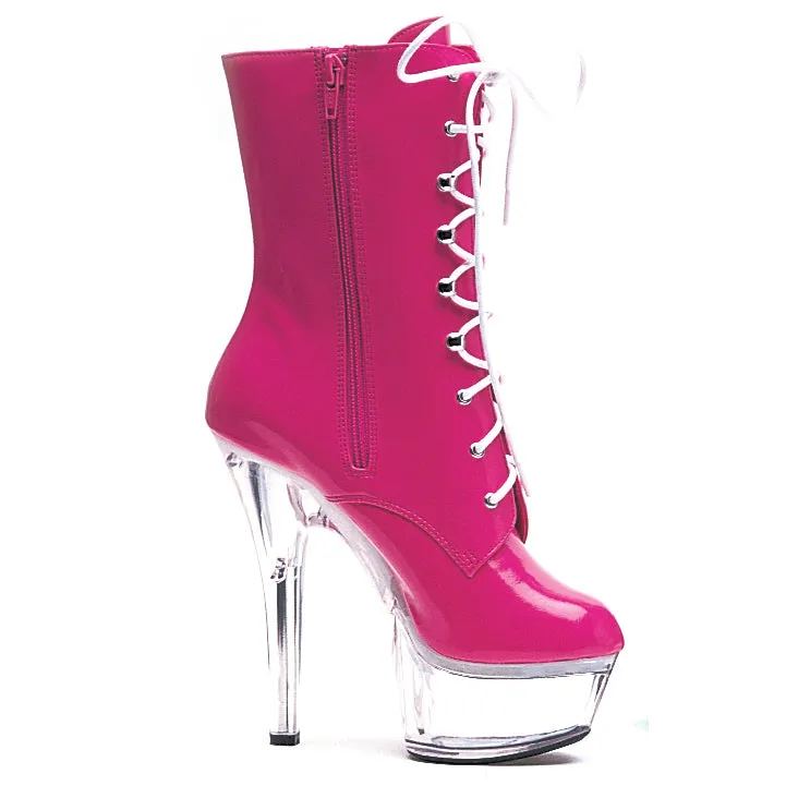 609-DIANA 6" Pointed Stiletto Ankle Boot W/Inner Zipper.