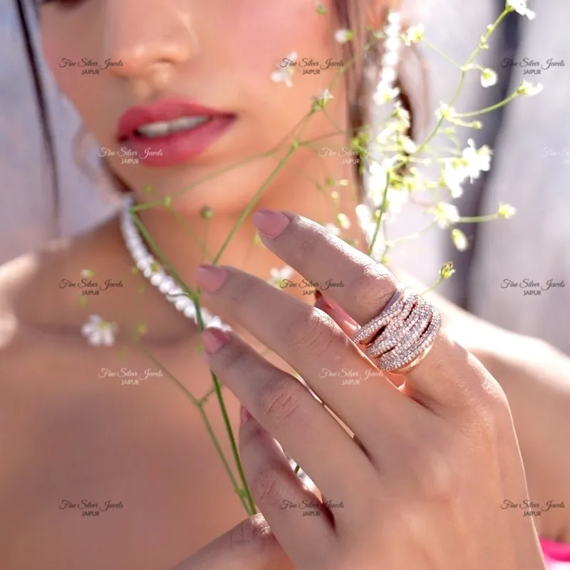 925 silver SPARKLE HARDER RING