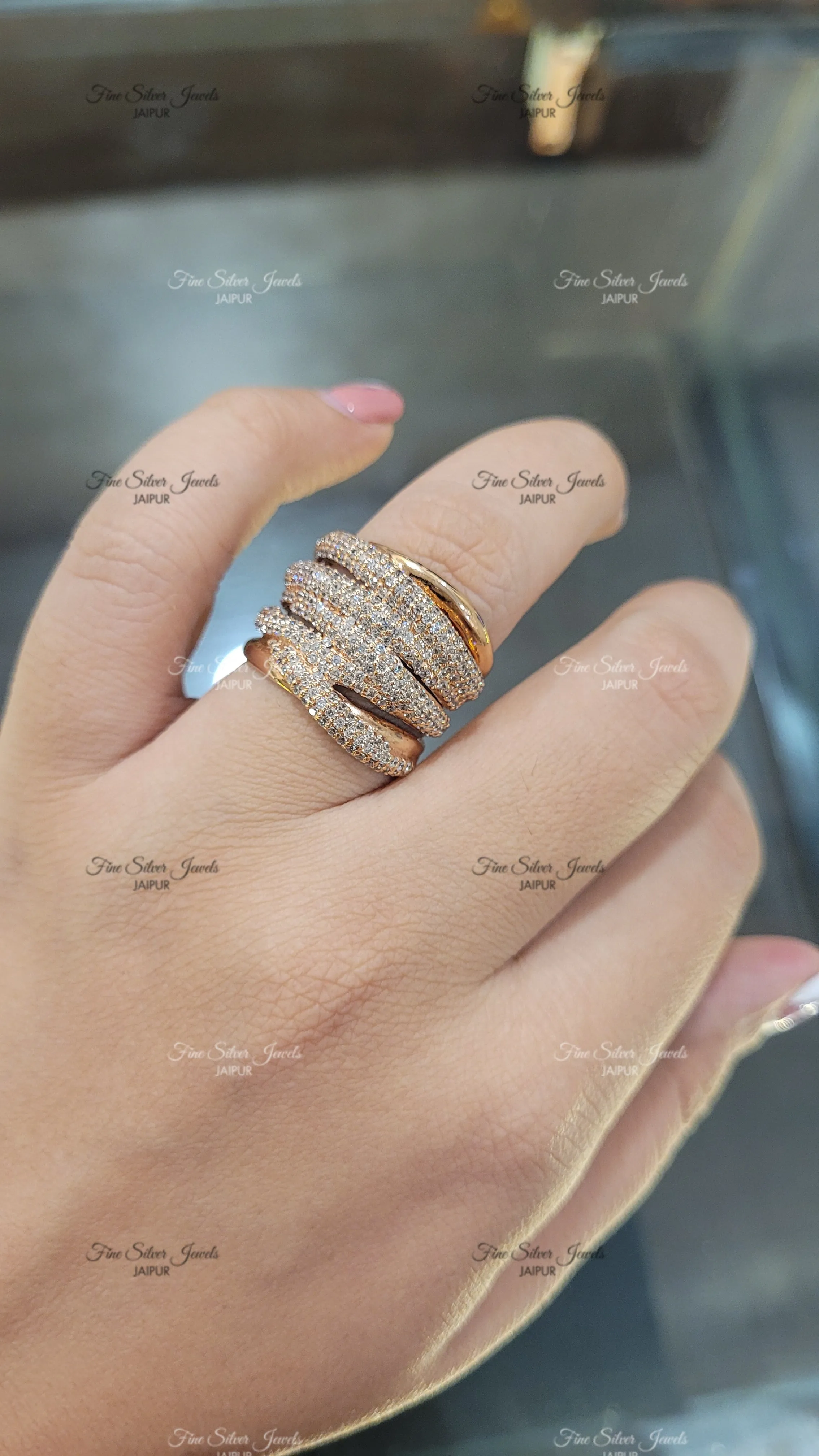 925 silver SPARKLE HARDER RING