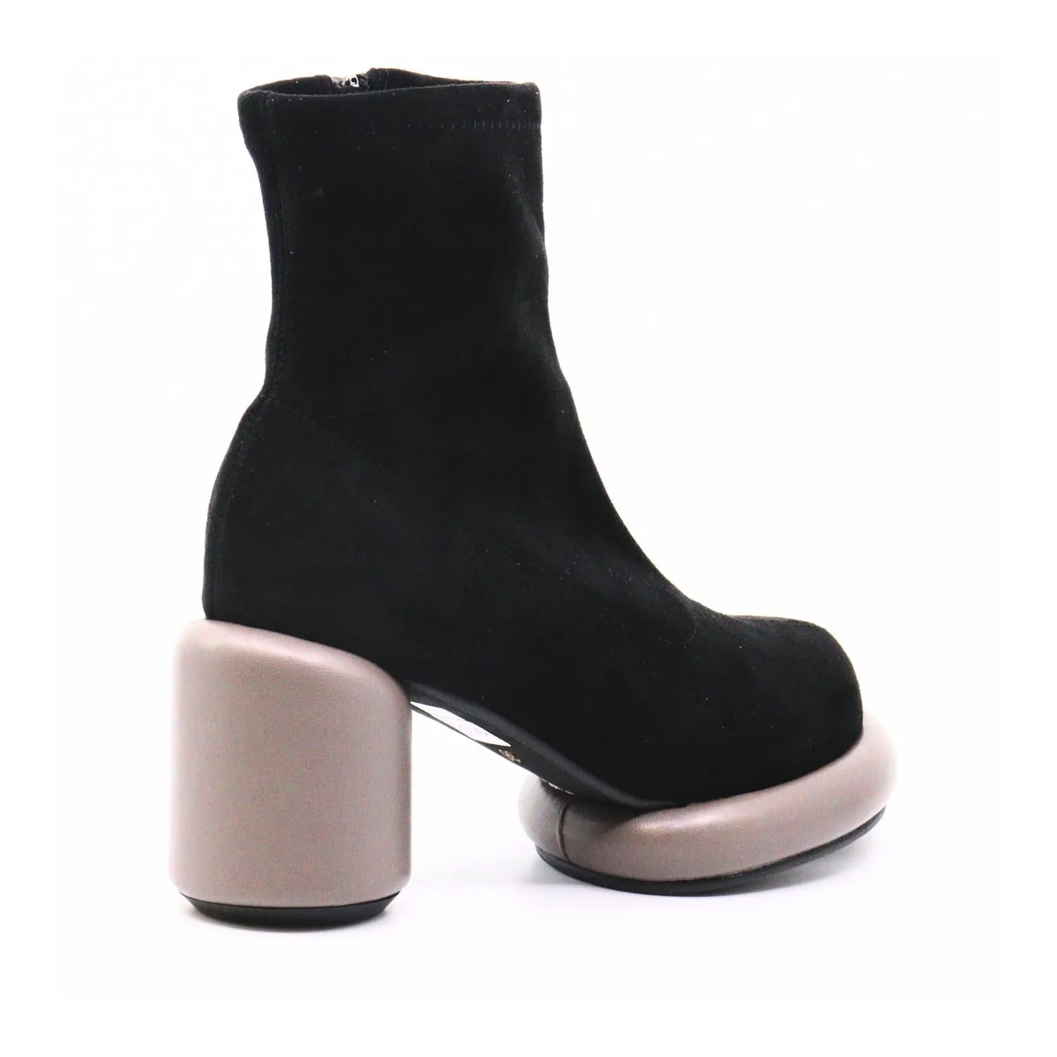 All Black - Mod Stretch Bootie