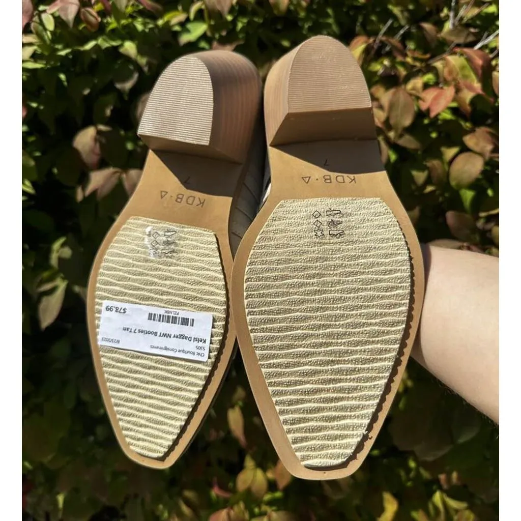 Anthropologie NWT Kelsi Dagger Brooklyn Ankle Boots - Size 7