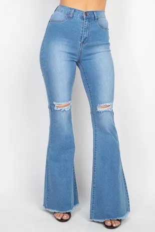 Into The Blue Light Was Bell Bottoms