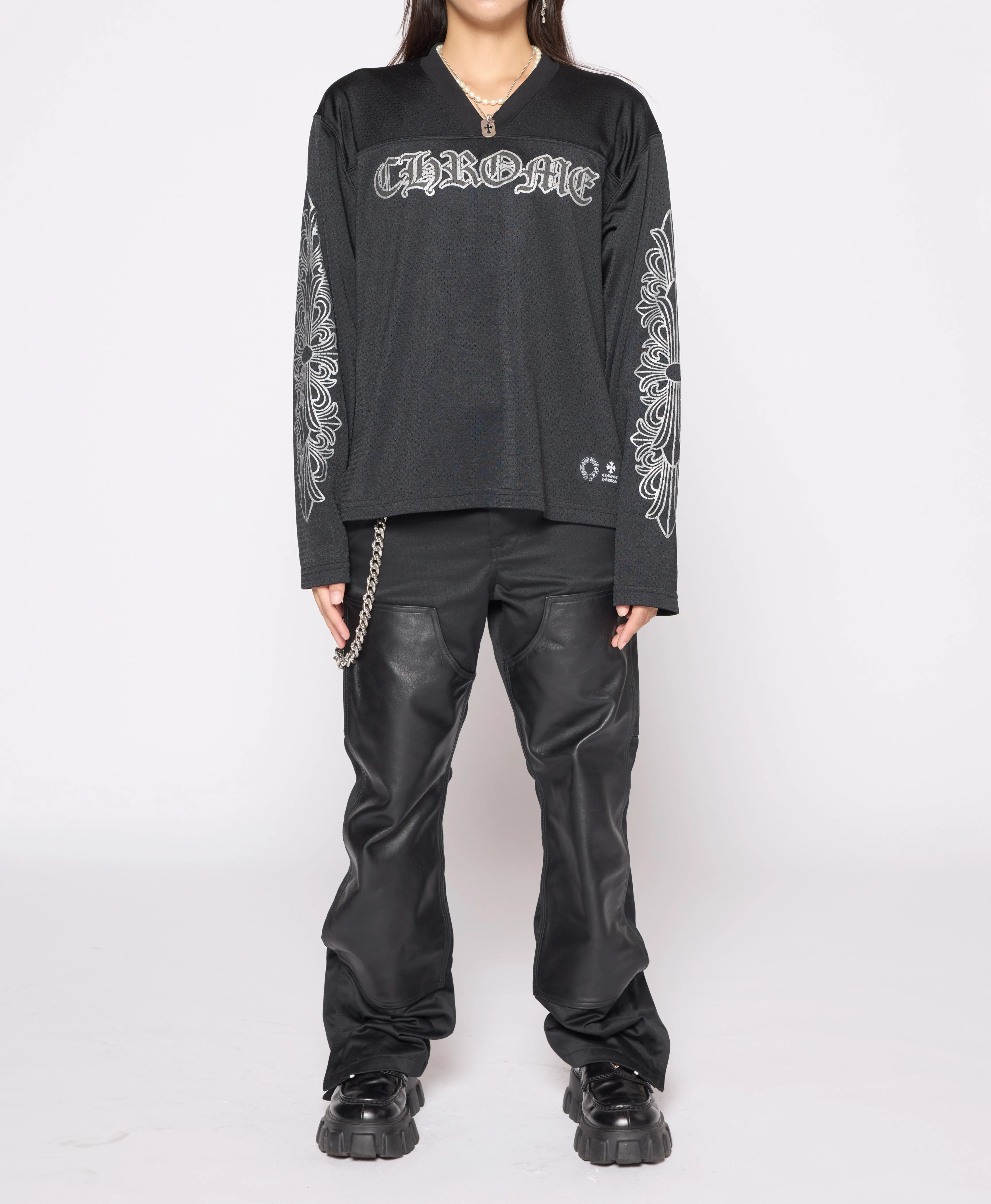 Longsleeve Mesh Logo Jersey