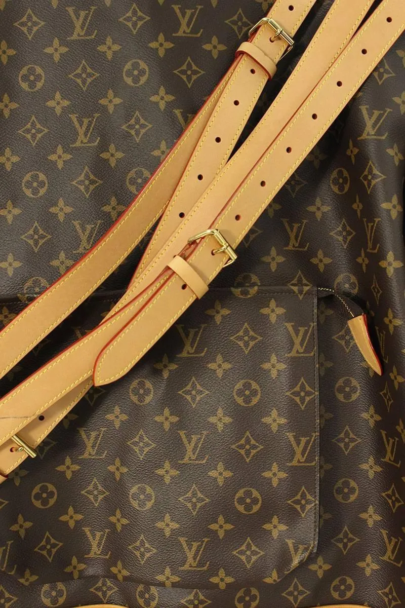 Louis Vuitton Virgil Abloh 19AW Monogram Admiral Leather Jacket