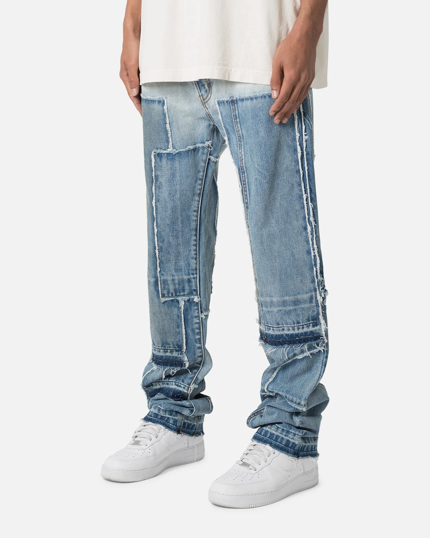 MNML V381 Baggy Denim Jeans Blue