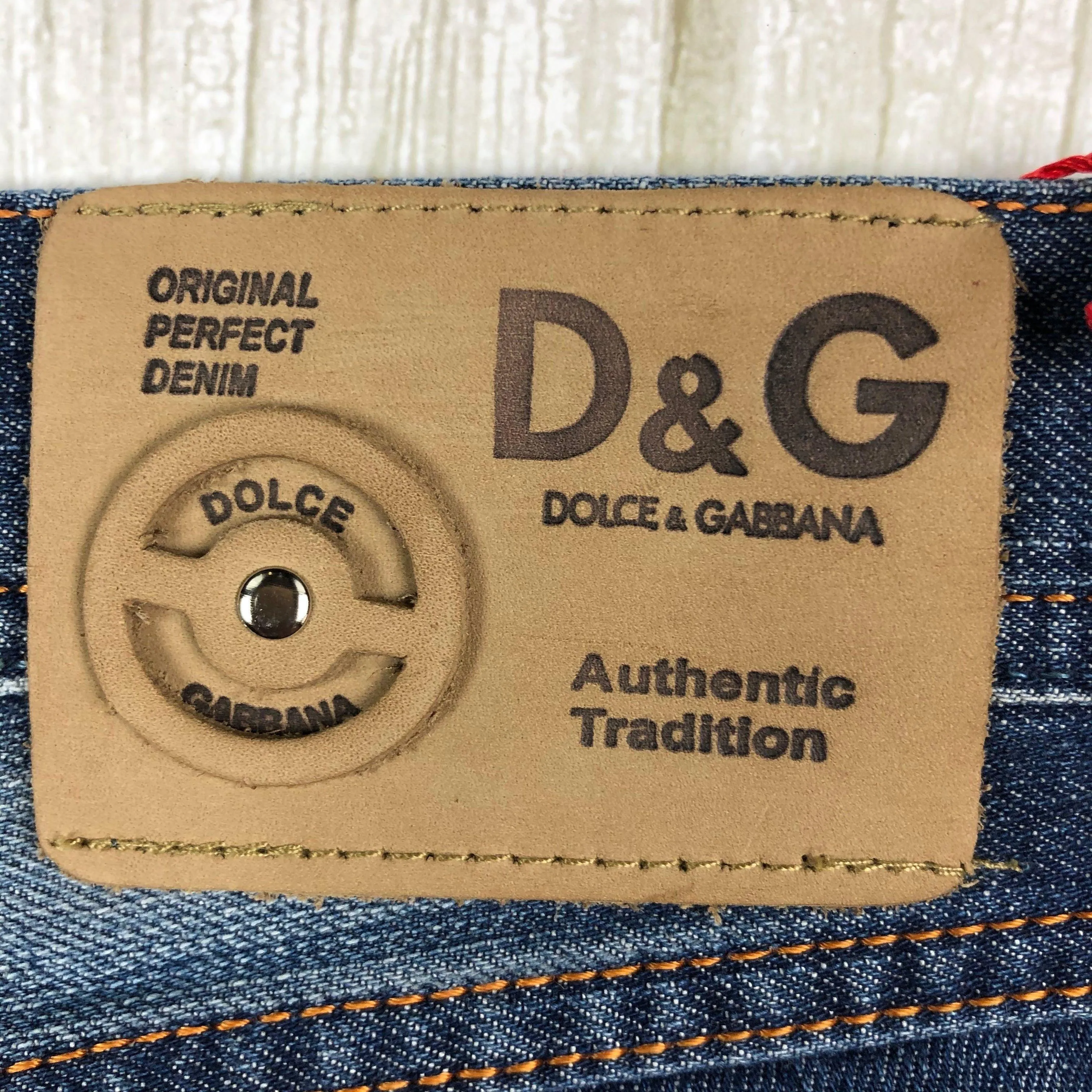 NWT- Dolce & Gabbana D&G Painted Kermit the Frog Jeans - Suit 9-10