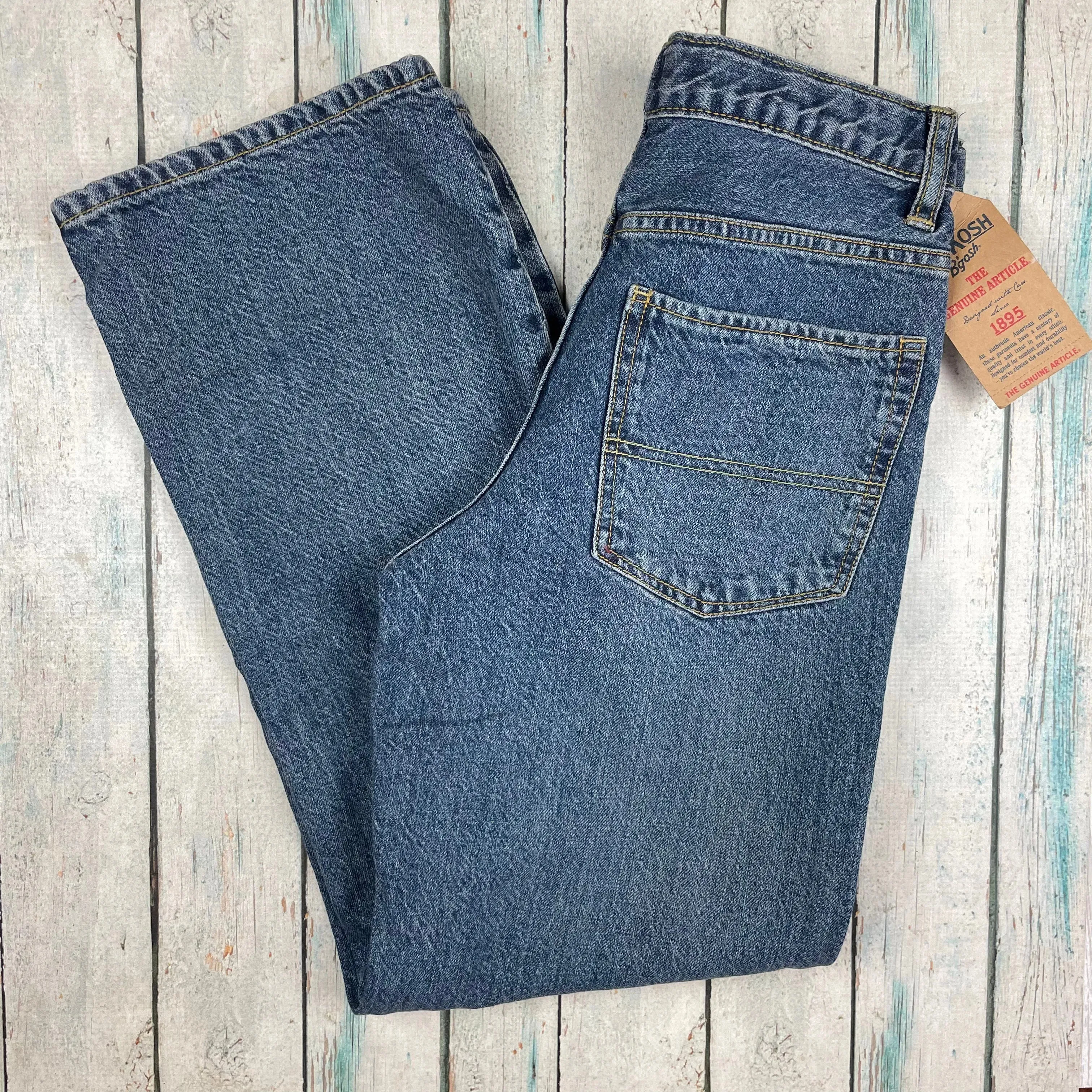 NWT- Osh Kosh B'gosh Boys Classic 'Husky' Straight Leg Jeans - Size 12Y