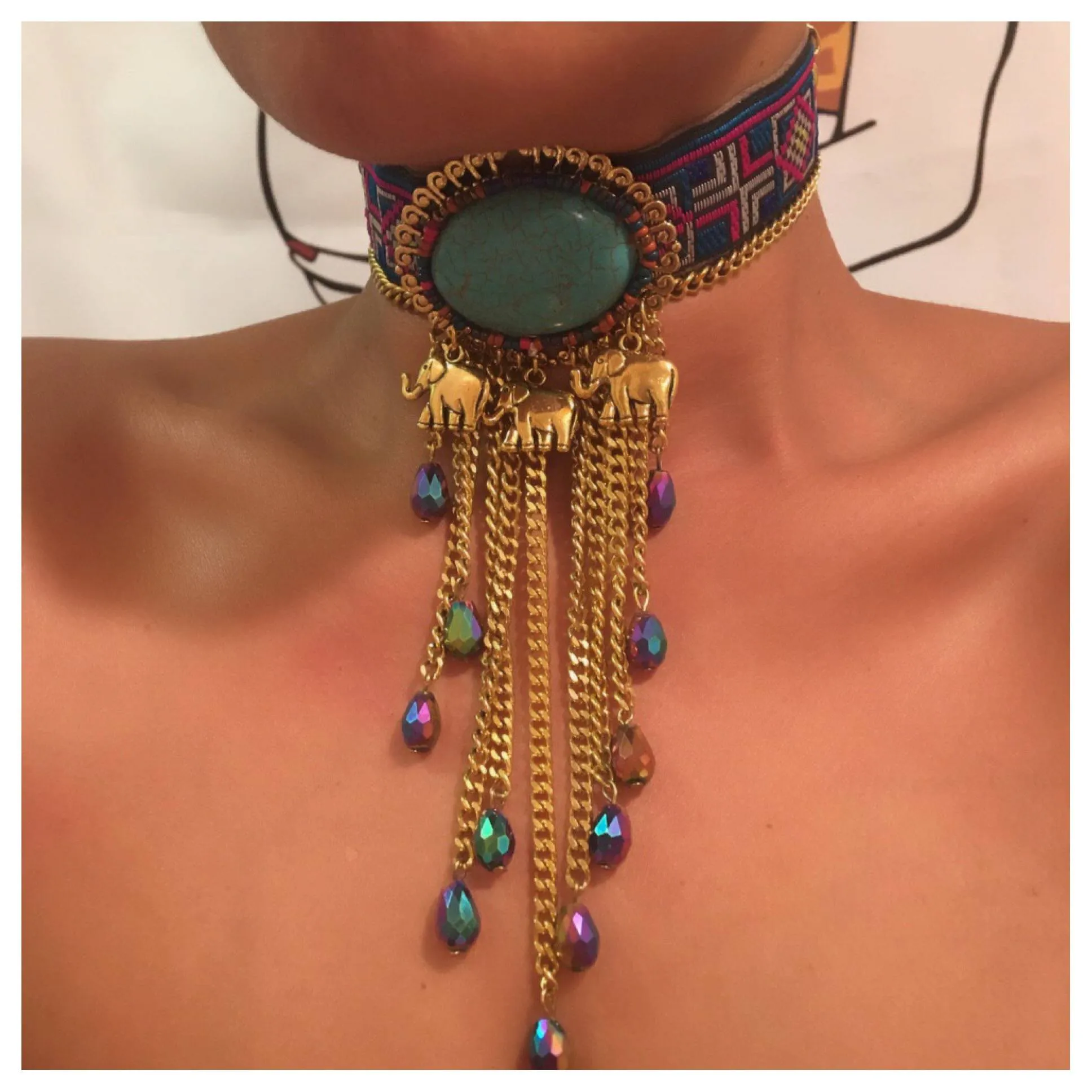 Tribal Choker Set